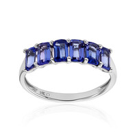 Anillo en oro con Tanzanita AAA