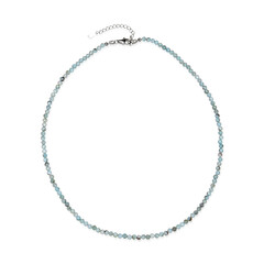 Collar en plata con Larimar