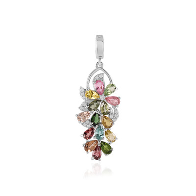 Colgante en plata con Turmalina