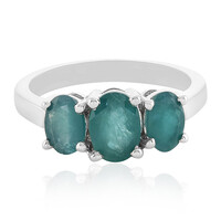 Anillo en plata con Grandidierita