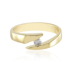 Anillo en oro con Diamante I2 (H) (de Melo)