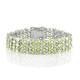 Brazalete en plata con Peridoto