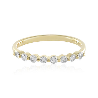 Anillo en oro con Diamante limpio a lupa F (LUCENT DIAMONDS)