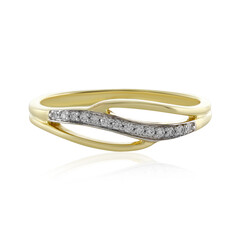 Anillo en oro con Diamante limpio a lupa F (LUCENT DIAMONDS)