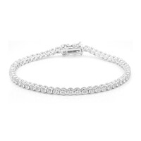 Brazalete en plata con Zircón