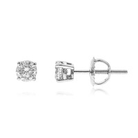 Pendientes en oro con Diamante SI1 (H) (CIRARI)