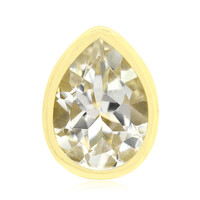 Colgante en plata con Topacio blanco