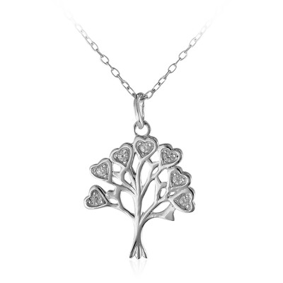 Collar en plata con Zircón