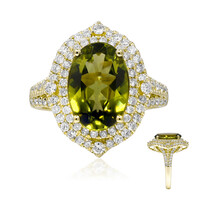 Anillo en oro con Peridoto (AMAYANI)