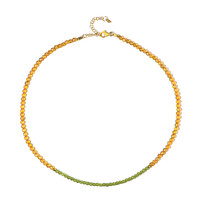 Collar en plata con Peridoto