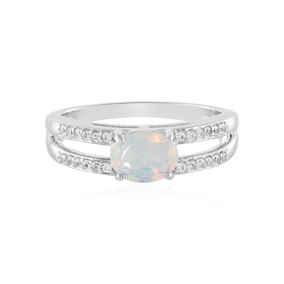 Anillo en plata con Ópalo de Welo