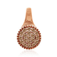 Colgante en oro con Diamante rosa de Francia de Argyle SI1