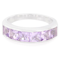 Anillo en plata con Amatista Rosa de Francia