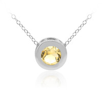 Collar en plata con Citrino