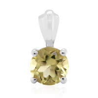 Colgante en plata con Cuarzo del Ouro Verde