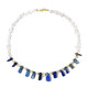 Collar en plata con Cuarzo blanco