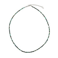 Collar en plata con Crisocola
