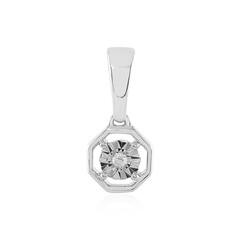 Colgante en oro con Diamante limpio a lupa F (LUCENT DIAMONDS)