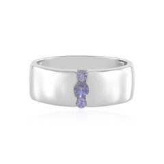 Anillo en plata con Tanzanita (de Melo)
