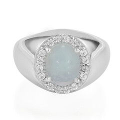 Anillo en plata con Ópalo Paraíba