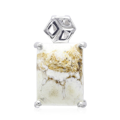 Colgante en plata con Magnesita