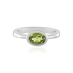 Anillo en plata con Peridoto (KM by Juwelo)