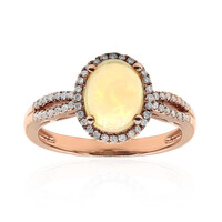 Anillo en oro con Ópalo Welo AAA (CIRARI)