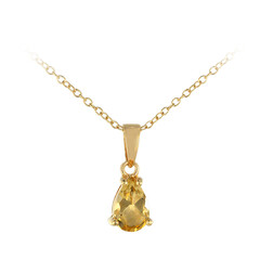 Collar en plata con Citrino