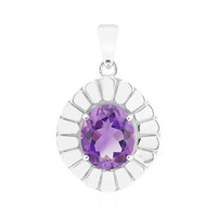 Colgante en plata con Amatista (Pallanova)