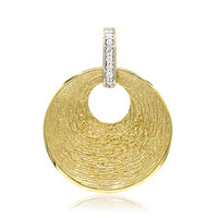 Colgante en plata con Diamante I1 (G)