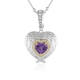 Collar en plata con Amatista de Zambia (Dallas Prince Designs)