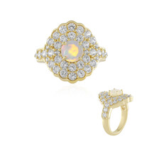 Anillo en plata con Ópalo de Welo