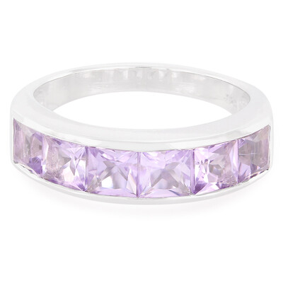 Anillo en plata con Amatista Rosa de Francia