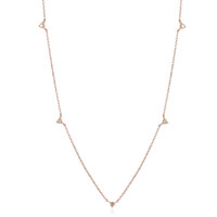 Collar en oro con Diamante marrón VVS2