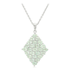 Collar en plata con Turmalina Paraíba