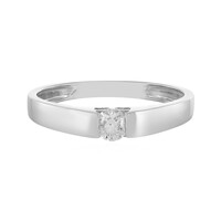 Anillo en platino con Diamante SI1 (H)