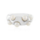 Anillo en plata con Perla blanca Freshwater (de Melo)