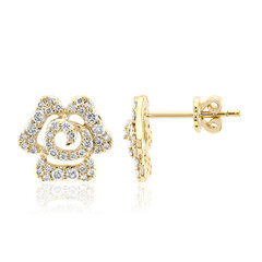Pendientes en oro con Diamante SI1 (G)