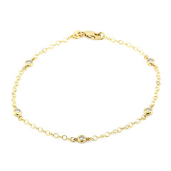 Brazalete en oro con Diamante SI1 (H)