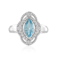Anillo en plata con Zircón de Ratanak Kirí