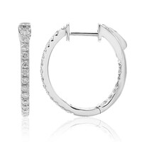 Pendientes en oro con Diamante I1 (H)  (CIRARI)