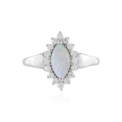 Anillo en plata con Ópalo de Australia