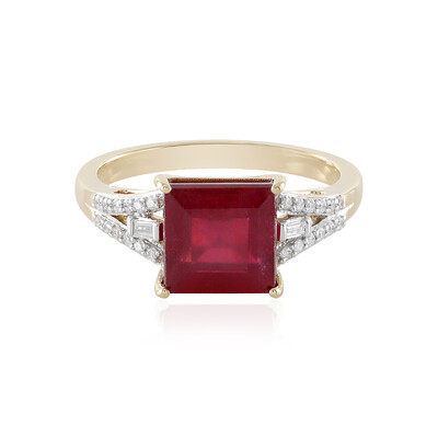 Anillo en oro con Rubí de Madagascar (D'vyere)