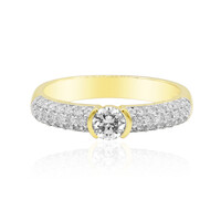 Anillo en oro con Diamante IF (D)