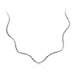 Cadena en plata