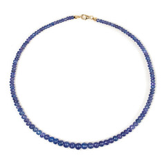 Collar en oro con Tanzanita AAA