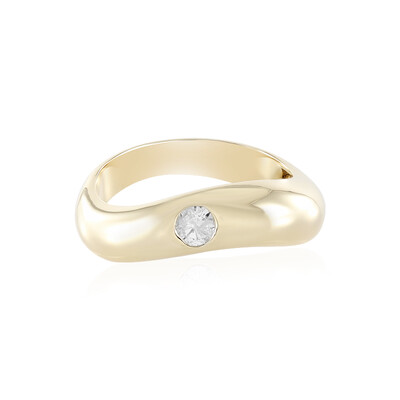 Anillo en oro con Diamante I2 (H) (de Melo)