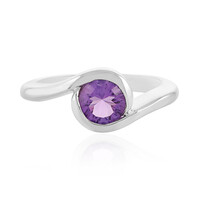 Anillo en plata con Amatista