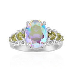 Anillo en plata con Cuarzo Rayo de luna