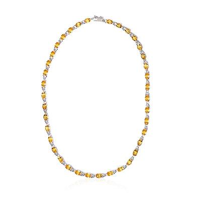 Collar en plata con Citrino